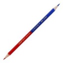 Crayons bicolores rouge/bleu Caran d'Ache (12 pièces)