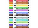 Feutres Stabilo Trio Scribbi, assortiment 12 couleurs «set-table»