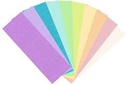 Carton Photo «Pastell» 10 feuilles assortis en 10 couleurs A4 300 g/m2