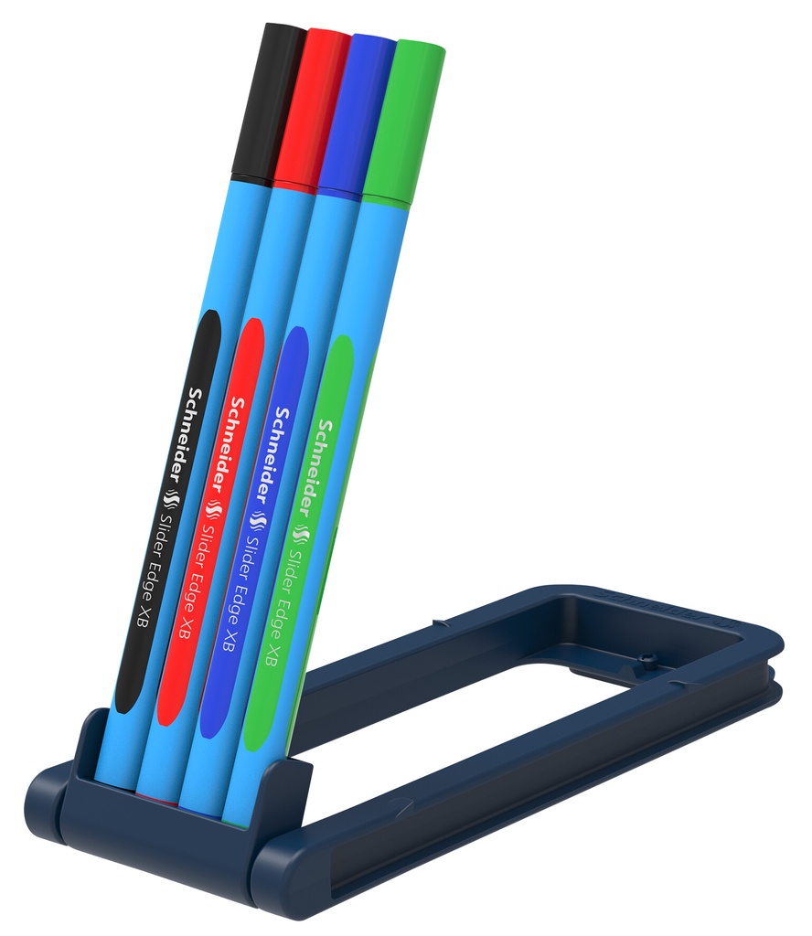 Stylo à bille Schneider Edge Slider XB (assort. 4 couleurs)
