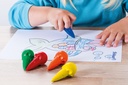 Souris de cire, Pelikan assortiment 6 couleurs