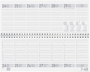Calendrier de table Seplana 2025 carton