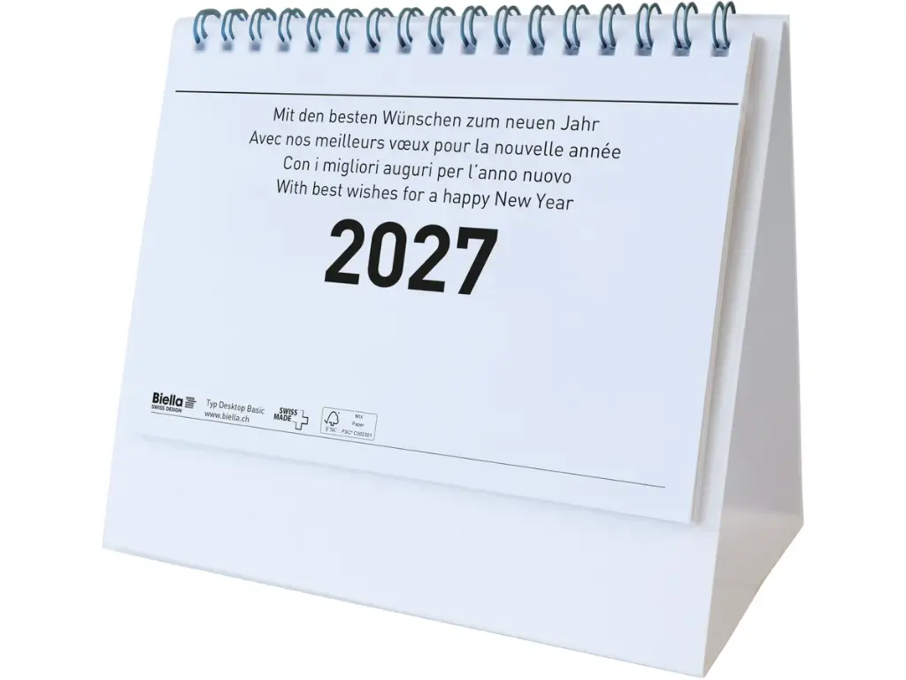 Calendrier de table Seplana 2025 carton