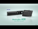 Yealink A30-025 Video Collaboration Bar avec touchpannel et dongle de présentation