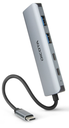 DICOTA USB-A/USB-C Metal HUB 2x USB 3.0 + 2x USB-C