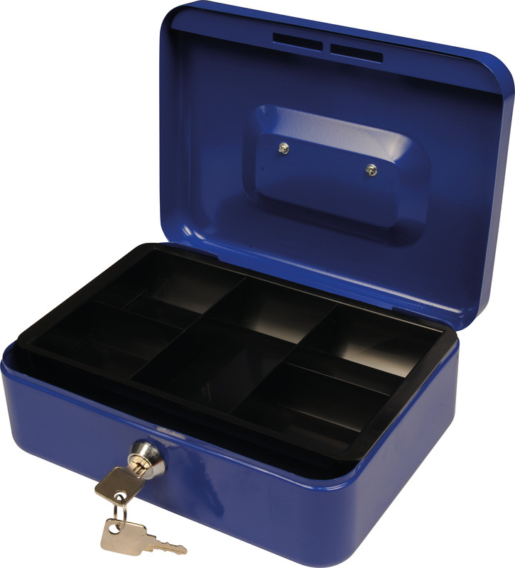 Caisse à monnaie No 2 bleu