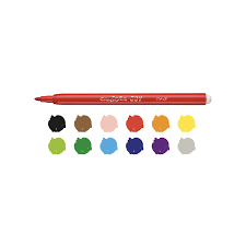 Feutres Carioca Joy assortiment 12 couleurs