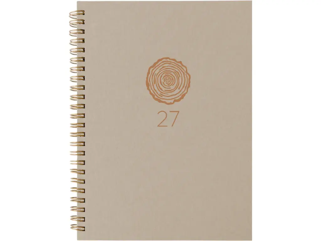 Agenda Dispo Term Natural Wire-O 2027
