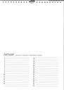Calendrier vierge