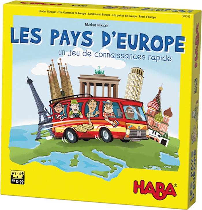 Les pays de l'Europe