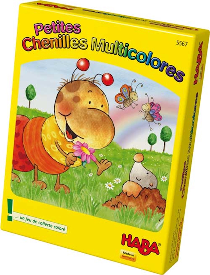 Petites chenilles Multicolores