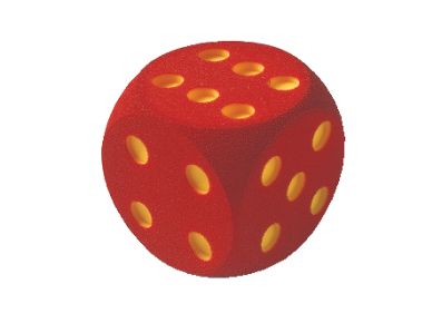 Schaumstoffwürfel 16 x16 cm rot