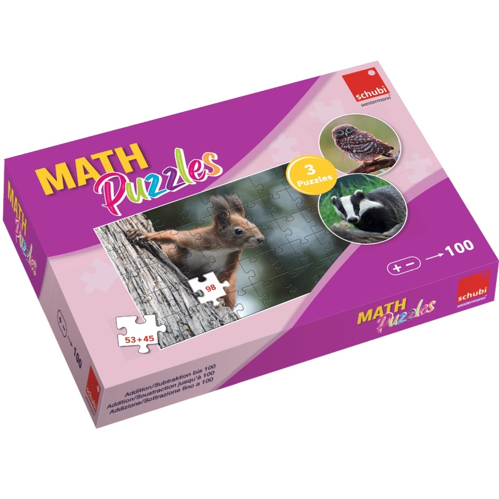 MATHpuzzles  Addition und Subtraktion bis 100