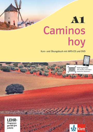 Caminos hoy A1 Kurs- und Übungsbuch mit MP3-CD und DVD