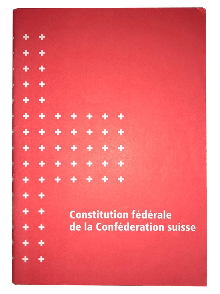 Constitution fédérale de la Suisse