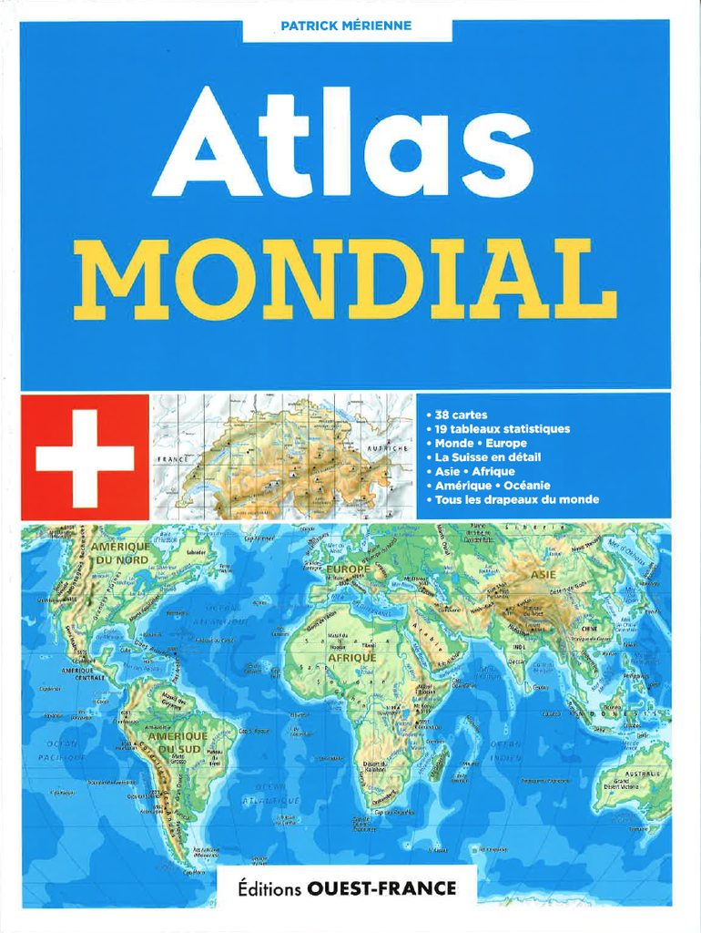Atlas mondial Ouest France Edition 2022