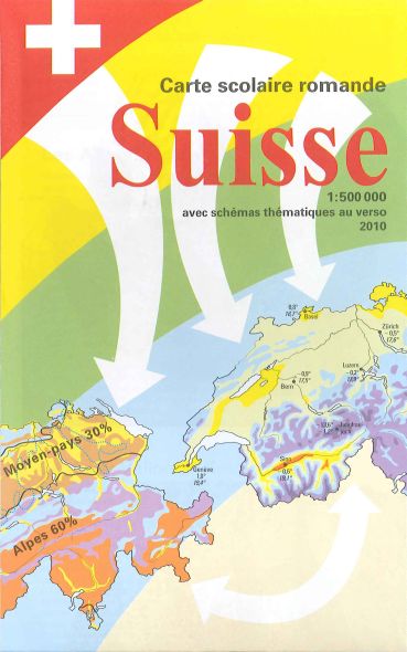 Carte de la Suisse 1:500'000