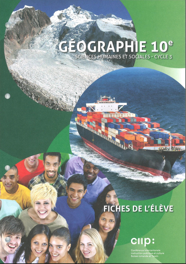 Géographie 10e, fiches d'activité