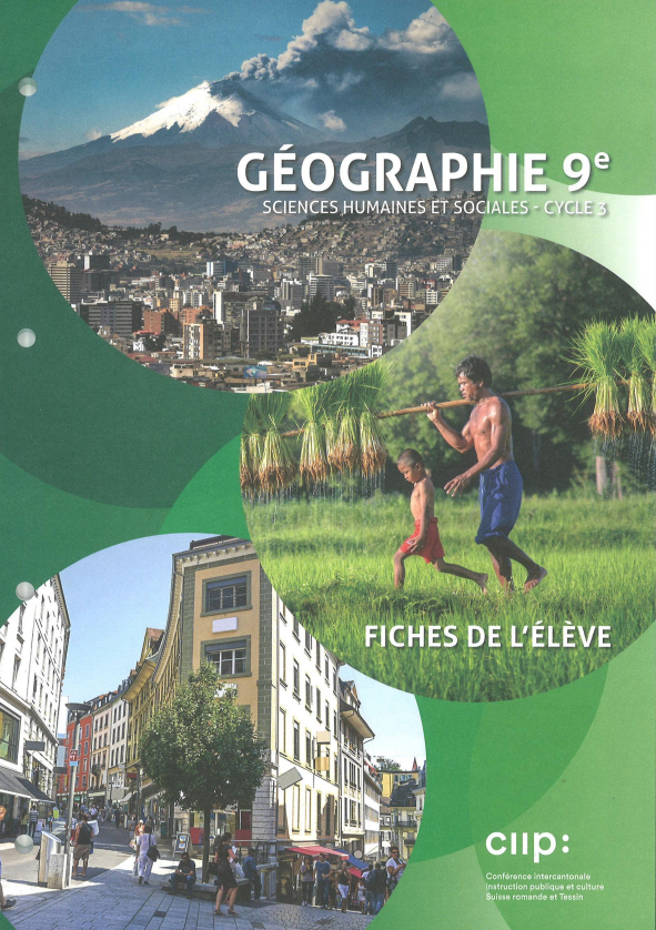 Géographie 9e, fiches d'activité