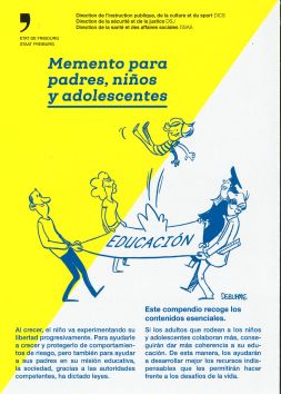 Mémento à l'intention des parents, des enfants et des adolescents, espagnol