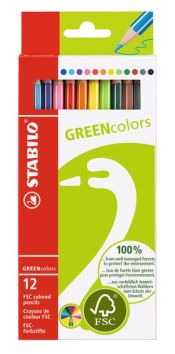 Crayons couleur Stabilo GREENcolors