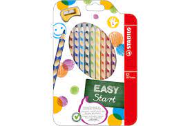 Stabilo EASYcolors pour gaucher, boîte
