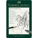 Crayons et craies graphite PITT Faber-Castell (11 pièces)