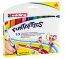 Feutres Edding 14 «Funtastics» assortiment de 10 couleurs
