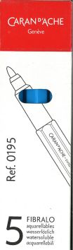 Feutres Caran d'Ache Fancolor Maxi 4,5 mm (5 pièces)