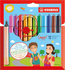 Feutres Stabilo Cappi, assortiment