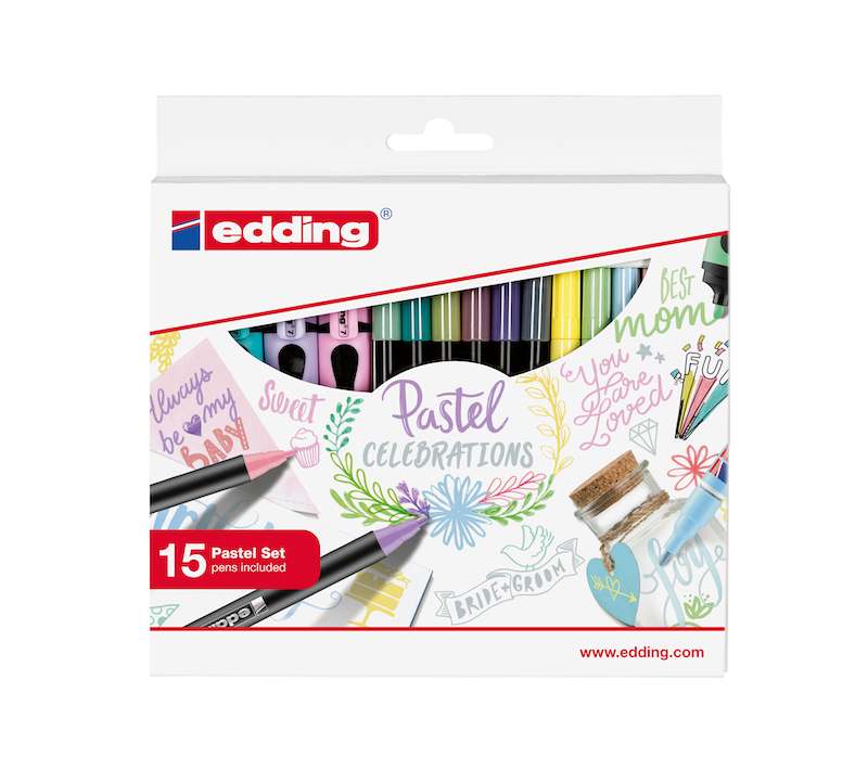 Set coloriage Edding 