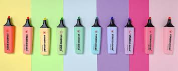 Textmarker Stabilo Boss Pastell
