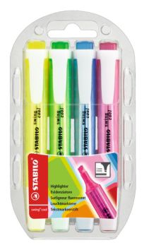Textmarker Stabilo swing cool, Sortiment