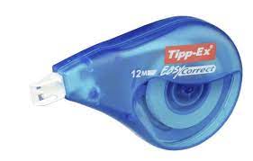 Correcteur en roller Tipp-Ex Easy Correct 4.2 mm, long. 12 m