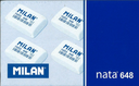 Gommes plastiques Milan CPM648M (48 pièces)