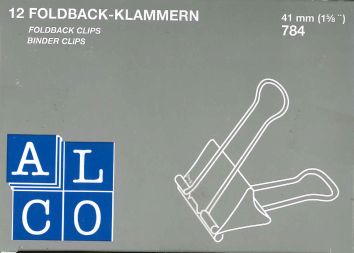 Pinces Clip 41 mm (bte de 12 pièces)