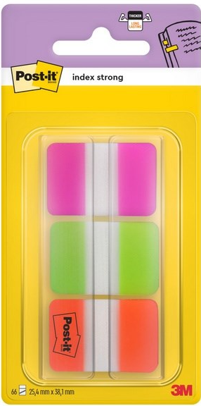 Post-it Haftstreifen Index 25.4x38 mm 