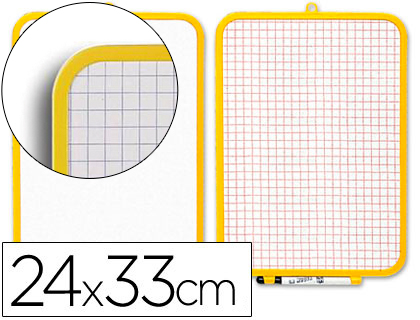 Zweiseitiges Whiteboard 24 x 33 cm