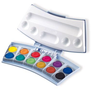 Deckfarbkasten Pro Color 12 Farben