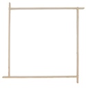 Cadre en bois pour peinture sur soie 1 m 