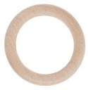 Anneau en bois ø 70 mm - 2 pces