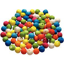Boules de ouate couleurs assorties (100 pcs)