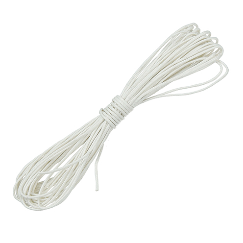 Cordelette en coton cirée Kumihimo ø 1 mm / 6 m