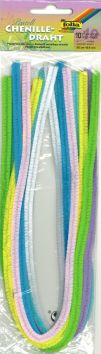 Biegeplüsch Pastell ø 8 mm 50 cm sortiert 10 Stück 