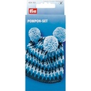 Pompon-Set 4 Grössen farbig sortiert