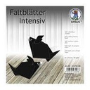 Feuilles à plier intensiv "noir" 15 x 15 cm, 65 g/m2, 100 feuilles
