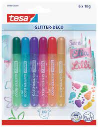 Glitter Deco tesa® 6 x 10 g