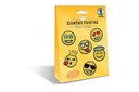 Painting Sticker «Smileys» Diamantensteine sortiert in verschiedenen Farben