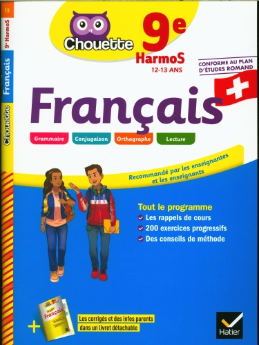 Chouette: Français 9e HarmoS (12 - 13 ans)