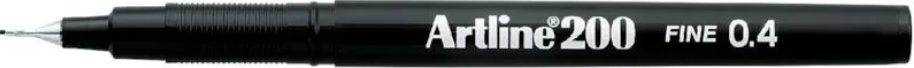 ARTLINE Fineliner 0,4mm EK-200-S noir